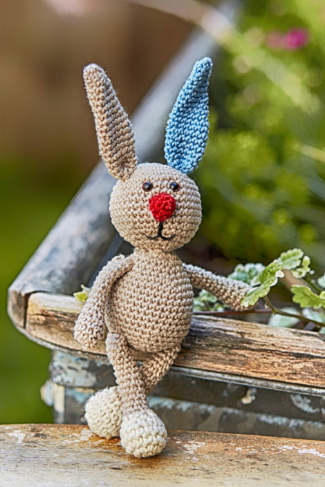 Der Hase mit der blauen Nase